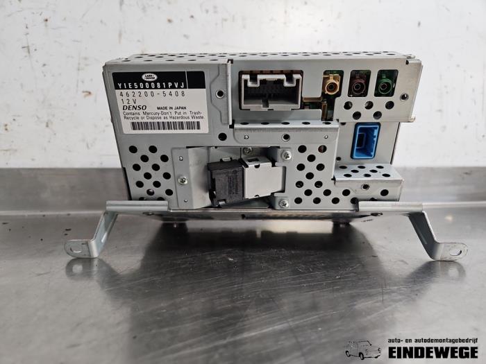 Display Interieur van een Land Rover Range Rover Sport (LS) 2.7 TDV6 24V 2006