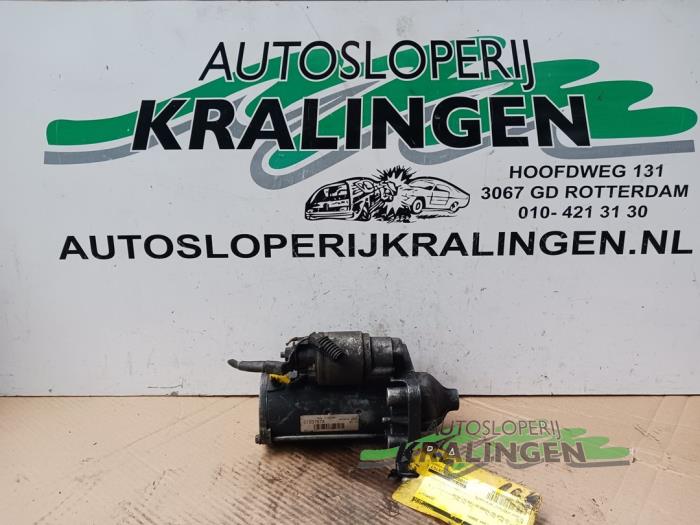 Gebruikte Startmotor Peugeot 206 SW (2E/K) 1.4 HDi Prijs € 24,96 Margeregeling aangeboden door Autosloperij Kralingen B.V.