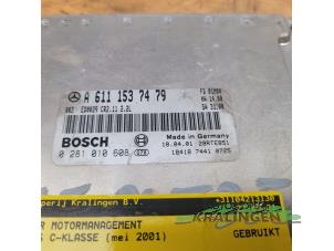 Computer Motormanagement van een Mercedes-Benz C Combi (S203) 2.2 C-200 CDI 16V 2001