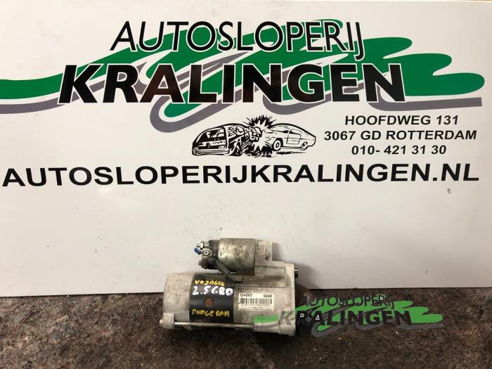 Gebruikte Startmotor Dodge Ram Van 2.5 CRD Prijs € 44,99 Margeregeling aangeboden door Autosloperij Kralingen B.V.