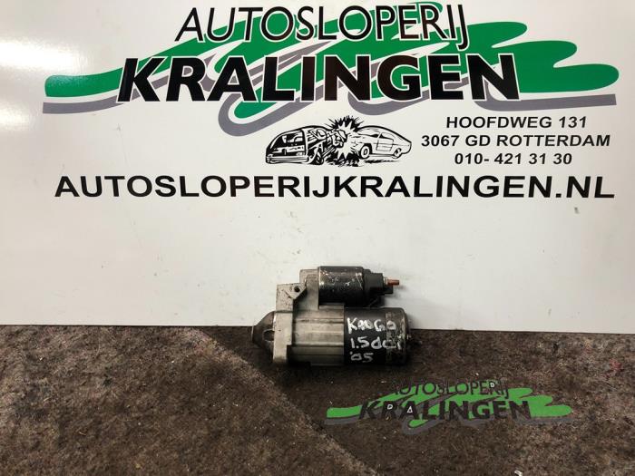 Gebruikte Startmotor Renault Kangoo Express (FC) 1.5 dCi 60 Prijs € 24,98 Margeregeling aangeboden door Autosloperij Kralingen B.V.