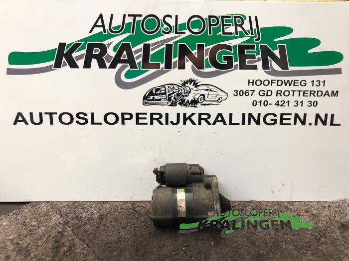 Gebruikte Startmotor Renault Kangoo (KC) 1.4 Prijs € 24,98 Margeregeling aangeboden door Autosloperij Kralingen B.V.