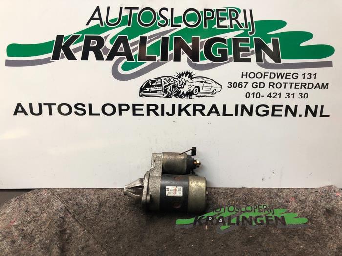 Gebruikte Startmotor Mitsubishi Colt (CJ) 1.3 16V Prijs € 24,98 Margeregeling aangeboden door Autosloperij Kralingen B.V.