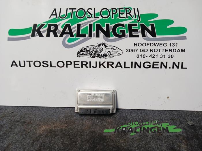 Gebruikte Computer Motormanagement Toyota Yaris (P1) 1.0 16V VVT-i Prijs € 100,00 Margeregeling aangeboden door Autosloperij Kralingen B.V.