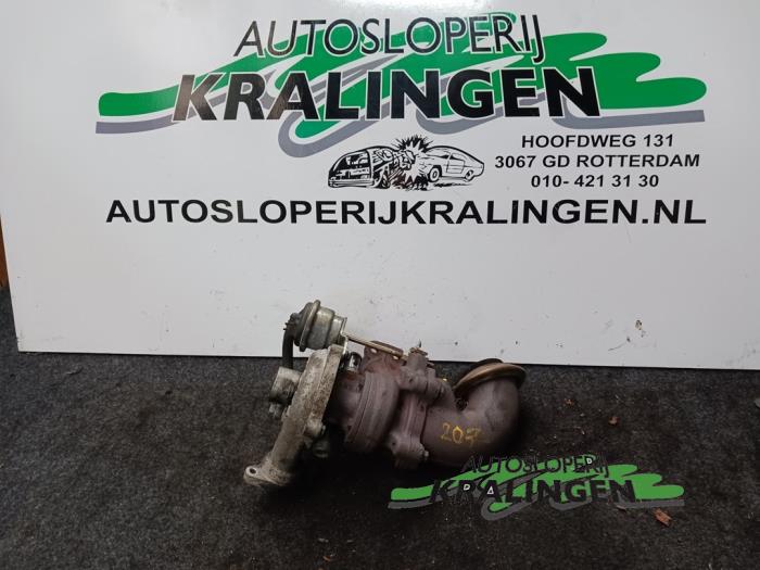 Gebruikte Turbo Peugeot 207/207+ (WA/WC/WM) 1.4 HDi Prijs € 150,00 Margeregeling aangeboden door Autosloperij Kralingen B.V.