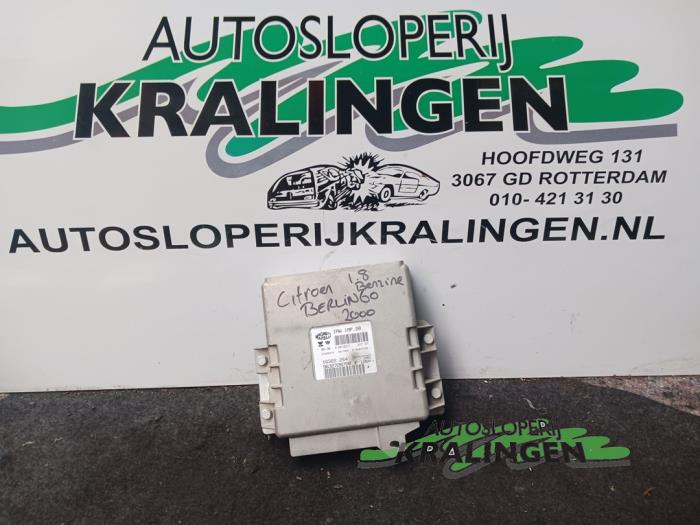 Gebruikte Computer Motormanagement Citroen Berlingo Cinqspace, Multispace 1.8 Prijs € 50,00 Margeregeling aangeboden door Autosloperij Kralingen B.V.