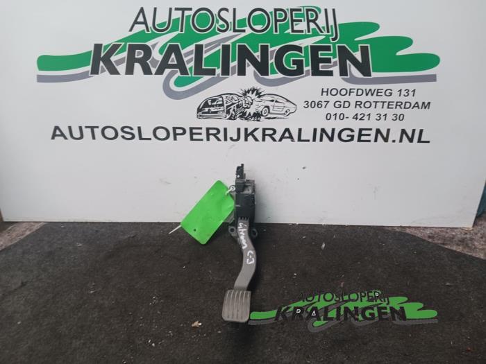 Gebruikte Gaspedaalpositie Sensor Citroen C3 (FC/FL/FT) 1.4 Bivalent Prijs € 35,00 Margeregeling aangeboden door Autosloperij Kralingen B.V.