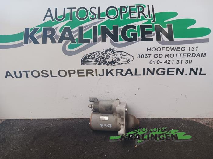 Gebruikte Startmotor Citroen DS3 (SA) 1.2 12V PureTech 82 Prijs € 24,98 Margeregeling aangeboden door Autosloperij Kralingen B.V.