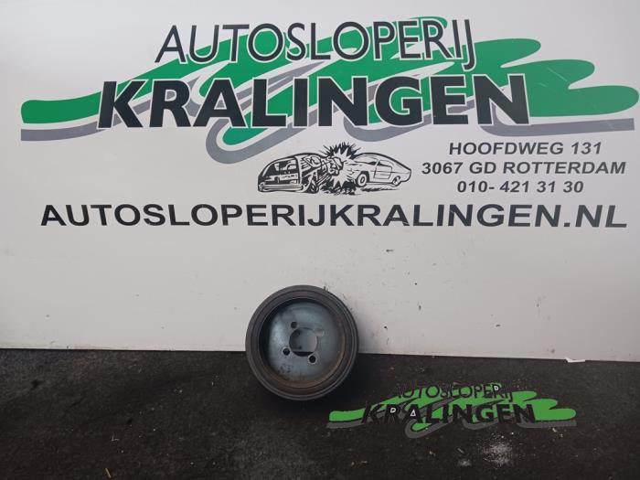 Gebruikte Krukas Poelie BMW 1 serie (E87/87N) 116i 1.6 16V Prijs € 75,00 Margeregeling aangeboden door Autosloperij Kralingen B.V.