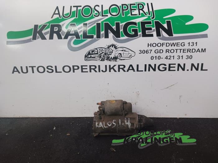 Gebruikte Startmotor Chevrolet Kalos (SF48) 1.4 Prijs € 24,98 Margeregeling aangeboden door Autosloperij Kralingen B.V.