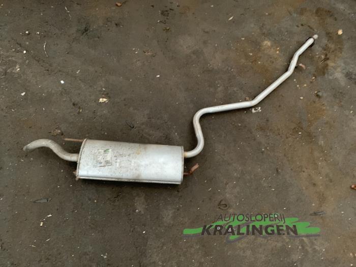 Gebruikte Uitlaat Einddemper Fiat Seicento (187) 1.1 SPI Hobby,Young Prijs € 40,00 Margeregeling aangeboden door Autosloperij Kralingen B.V.