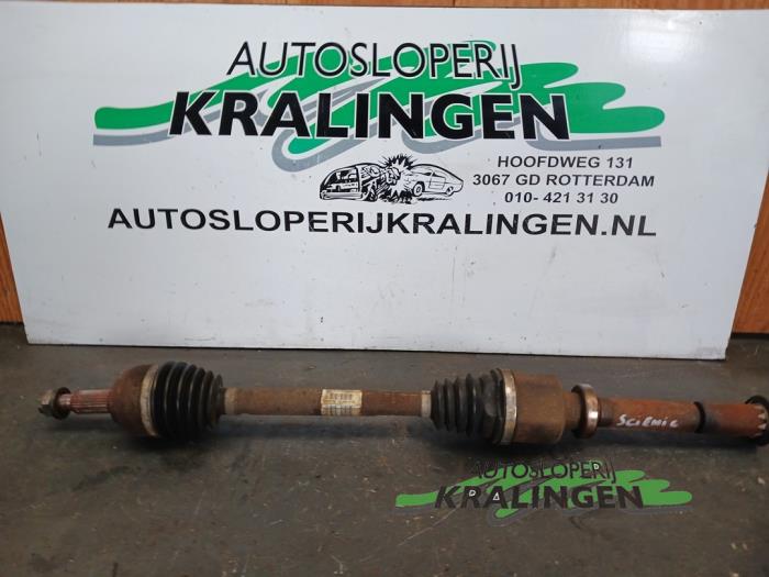 Gebruikte Steekas rechts-voor Renault Scénic II (JM) 2.0 16V Prijs € 24,99 Margeregeling aangeboden door Autosloperij Kralingen B.V.