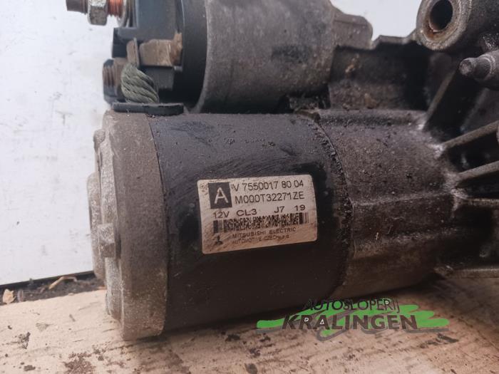 Startmotor van een Peugeot 308 (4A/C) 1.6 VTI 16V 2008