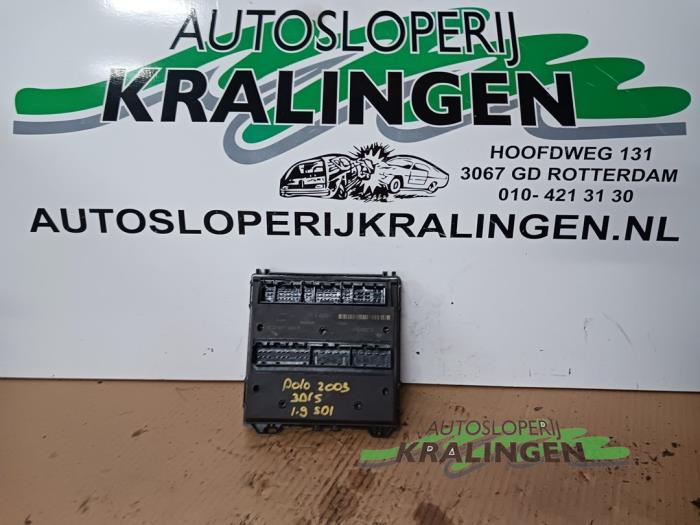 Gebruikte Computer Body Control Volkswagen Polo IV (9N1/2/3) 1.9 SDI Prijs € 24,99 Margeregeling aangeboden door Autosloperij Kralingen B.V.