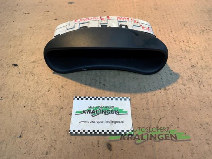 Gebruikte Display Interieur Chevrolet Matiz 1.0 Prijs € 9,99 Margeregeling aangeboden door Autosloperij Kralingen B.V.