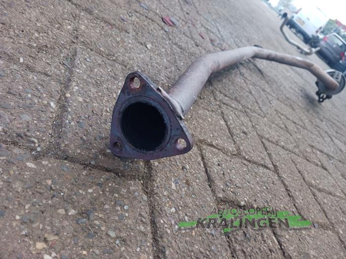 Uitlaat Middendemper van een Honda Civic (FA/FD) 1.3 Hybrid 2008