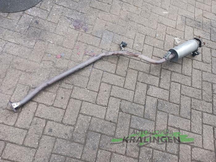 Uitlaat Middendemper van een Honda Civic (FA/FD) 1.3 Hybrid 2008