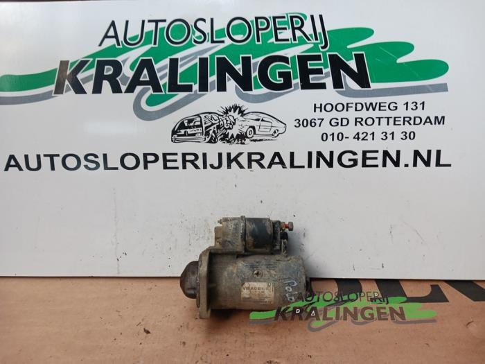 Gebruikte Startmotor Volkswagen Lupo (6X1) 1.4 60 Prijs € 24,99 Margeregeling aangeboden door Autosloperij Kralingen B.V.