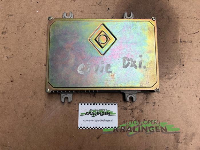 Gebruikte Computer Motormanagement Honda Civic (EC/ED/EE) 1.5i 16V Prijs € 74,99 Margeregeling aangeboden door Autosloperij Kralingen B.V.