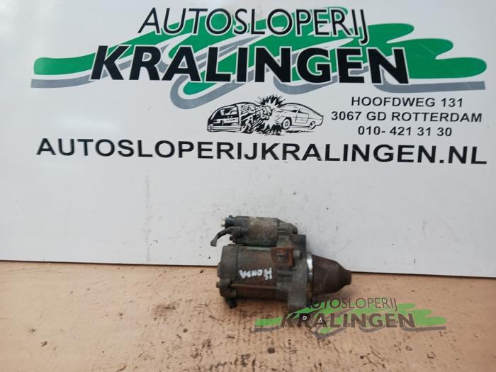 Gebruikte Startmotor Honda Jazz (GD/GE2/GE3) 1.3 i-Dsi Prijs € 24,98 Margeregeling aangeboden door Autosloperij Kralingen B.V.