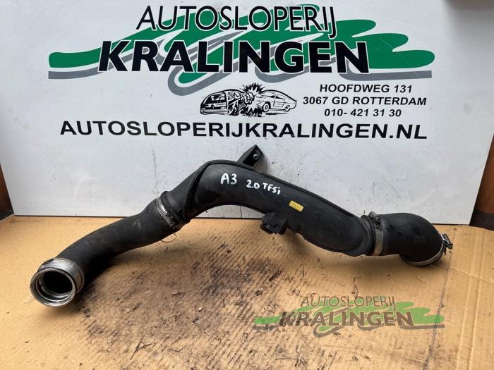 Begagnade Intercooler Slang Audi A3 Sportback (8PA) 2.0 TFSI 16V Quattro Pris € 49,99 Marginaltabell erbjuds av Autosloperij Kralingen B.V.