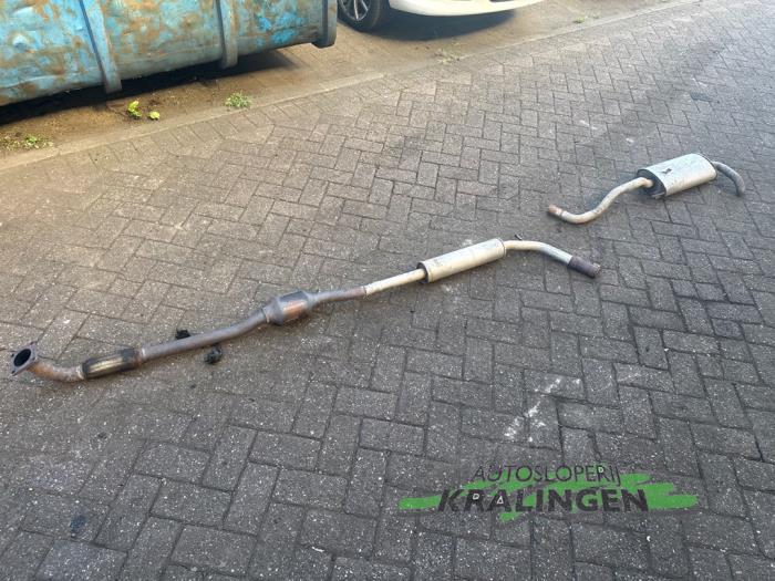 Gebruikte Uitlaat Einddemper Volkswagen Polo III (6N2) 1.4 Prijs op aanvraag aangeboden door Autosloperij Kralingen B.V.