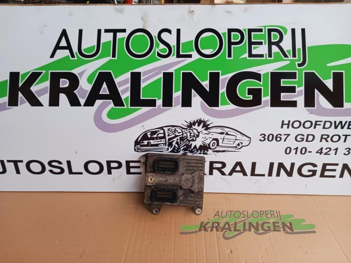 Gebruikte Computer Motormanagement Opel Zafira (M75) 2.2 16V Direct Ecotec Prijs € 89,99 Margeregeling aangeboden door Autosloperij Kralingen B.V.