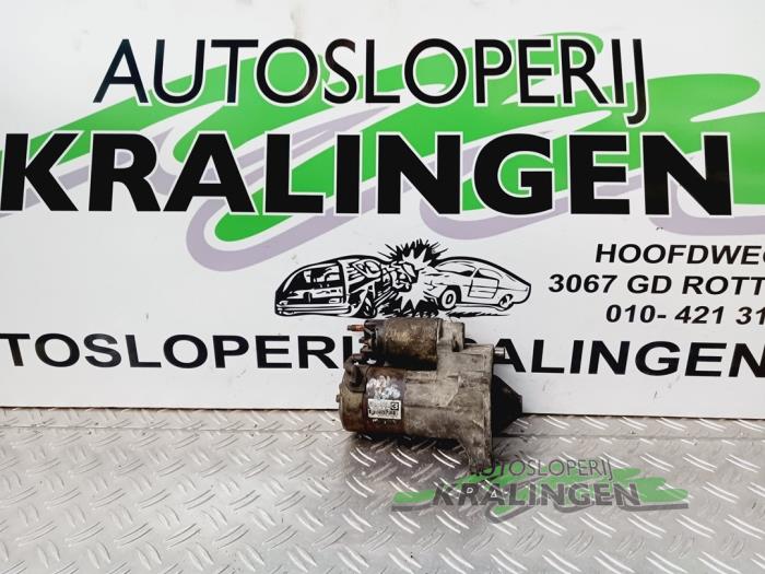 Gebruikte Startmotor Peugeot 407 SW (6E) 1.8 16V Prijs € 24,98 Margeregeling aangeboden door Autosloperij Kralingen B.V.