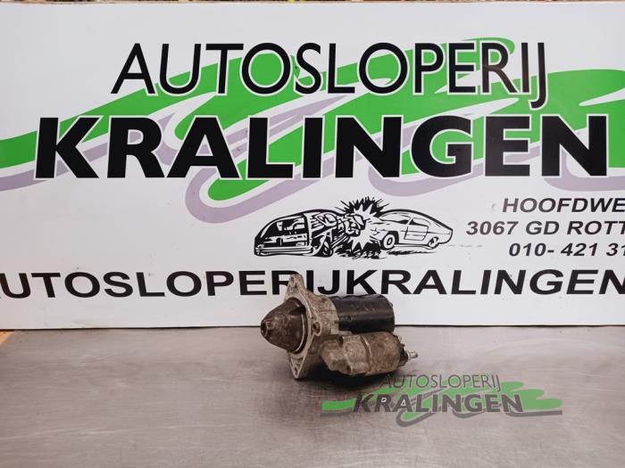 Gebruikte Startmotor Alfa Romeo 147 (937) 1.6 HP Twin Spark 16V Prijs € 24,98 Margeregeling aangeboden door Autosloperij Kralingen B.V.