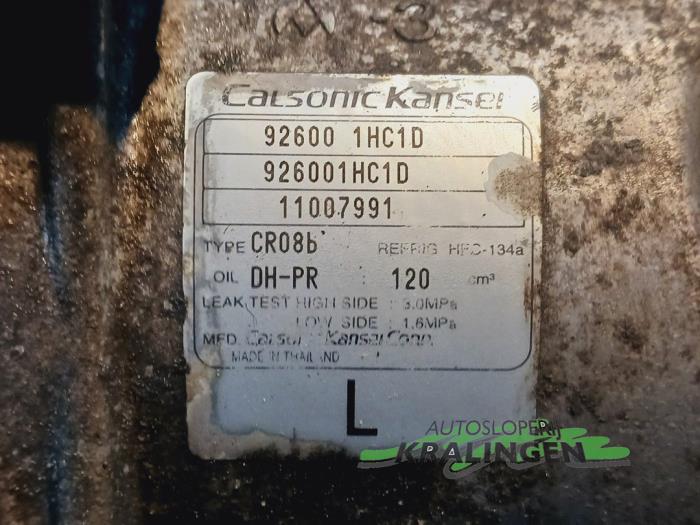 Aircopomp van een Nissan Micra (K13) 1.2 12V DIG-S 2012