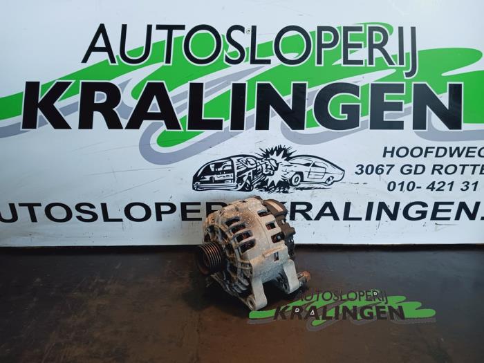 Gebruikte Dynamo Peugeot 207/207+ (WA/WC/WM) 1.4 16V Prijs € 49,99 Margeregeling aangeboden door Autosloperij Kralingen B.V.