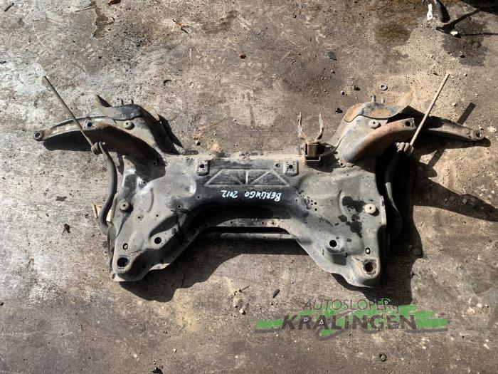 Gebruikte Subframe Citroen Berlingo 1.6 Hdi 75 Prijs € 49,99 Margeregeling aangeboden door Autosloperij Kralingen B.V.