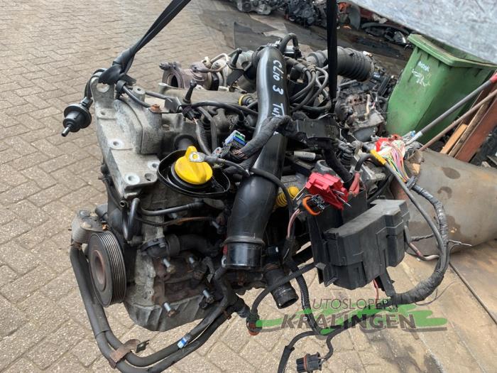 Motor Renault Clio III (BR/CR), 2005 / 2014 1.2 16V TCe 100, Hatchback, Benzine, 1.149cc, 74kW (101pk), FWD, D4F784; D4FH7, 2007-05 / 2014-12, BR1P; BR14; BRC4; BRCP; CR14; CR1P; CRC4; CRCP (Gebruikt)
