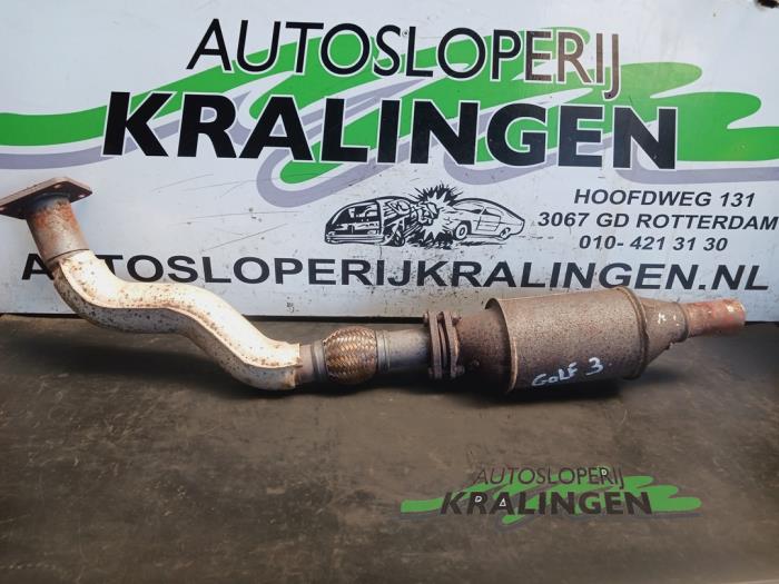 Gebruikte Katalysator Volkswagen Golf III Cabrio (1E) 1.8 Prijs € 149,98 Margeregeling aangeboden door Autosloperij Kralingen B.V.