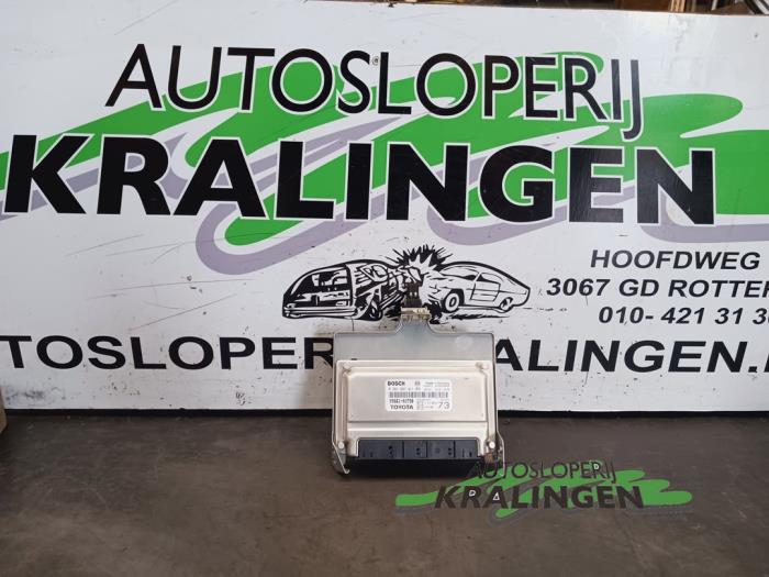 Computer Motormanagement Toyota Corolla (E12), 2002 / 2007 1.4 16V VVT-i, Hatchback, Benzine, 1.398cc, 71kW (97pk), FWD, 4ZZFE, 2001-09 / 2004-06, ZZE120; JM28E (Gebruikt)