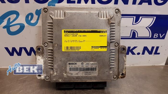 Gebruikte Inspuitcomputer Renault Laguna II Grandtour (KG) 2.2 dCi 150 16V Prijs € 28,50 Margeregeling aangeboden door Auto Bek