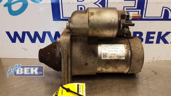 Gebruikte Startmotor Fiat Punto II (188) 1.4 16V Prijs € 20,00 Margeregeling aangeboden door Auto Bek