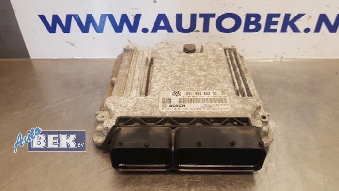 Gebruikte Computer Motormanagement Volkswagen Golf VI (5K1) 2.0 TDI 16V Prijs € 140,00 Margeregeling aangeboden door Auto Bek
