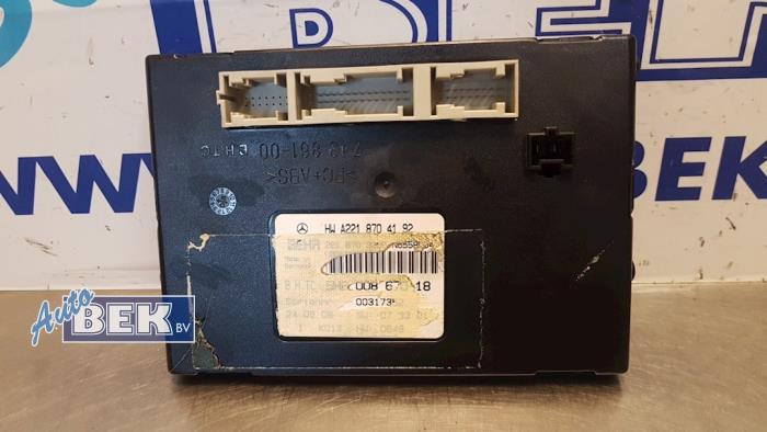 Gebruikte Climatronic module Mercedes S (W221) 3.0 S-320 CDI 24V Prijs € 47,50 Margeregeling aangeboden door Auto Bek