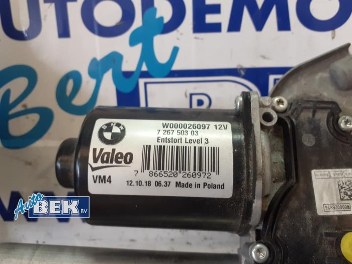 Ruitenwismotor+Mechaniek van een BMW 4 serie Gran Coupe (F36) 418i 1.5 TwinPower Turbo 12V 2018