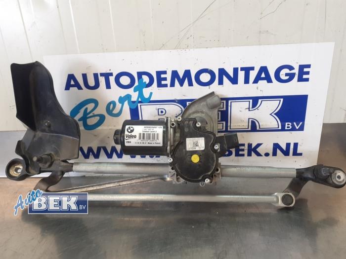 Ruitenwismotor+Mechaniek van een BMW 4 serie Gran Coupe (F36) 418i 1.5 TwinPower Turbo 12V 2018