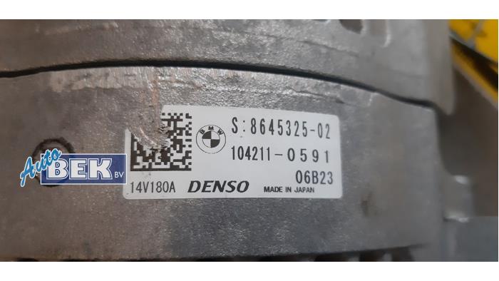 Dynamo van een BMW 3 serie (F30) 320i xDrive 2.0 16V 2017