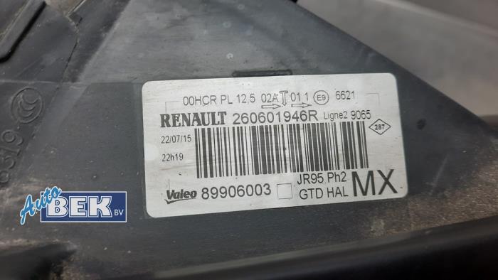 Koplamp links van een Renault Scénic III (JZ) 1.5 dCi 110 2015