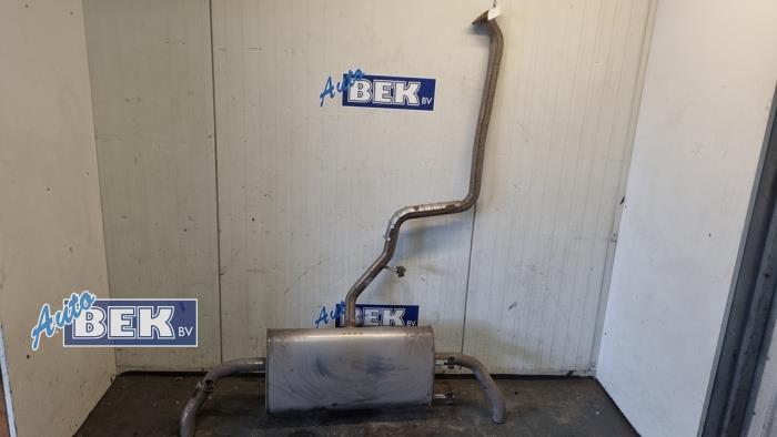 Uitlaat Einddemper van een MG HS/EHS I (AS23) 1.5 EHS T-GDI Hybrid 2024