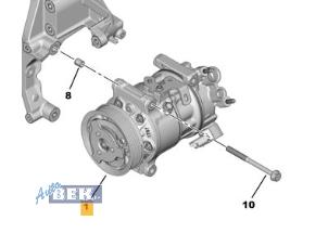 Gebruikte Aircopomp Peugeot 5008 II (M4/MC/MJ/MR) 2.0 BlueHDi 180 16V Prijs € 120,00 Margeregeling aangeboden door Auto Bek