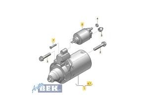 Gebruikte Startmotor Audi A1 Sportback (8XA/8XF) 1.6 TDI 16V Prijs op aanvraag aangeboden door Auto Bek
