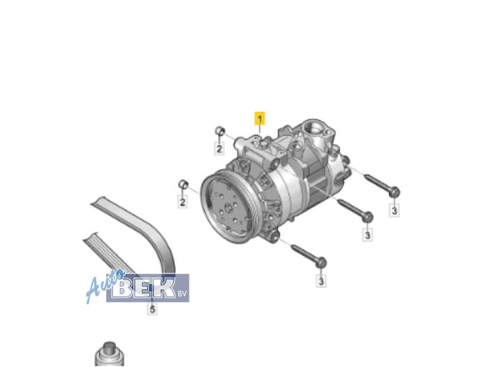Gebruikte Aircopomp Volkswagen Passat Variant (3G5) 2.0 TSI 16V Prijs op aanvraag aangeboden door Auto Bek