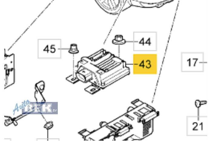 Gebruikte Brandstofpomp module Porsche Cayenne II (92A) 4.8 V8 32V S Prijs € 35,00 Margeregeling aangeboden door Auto Bek