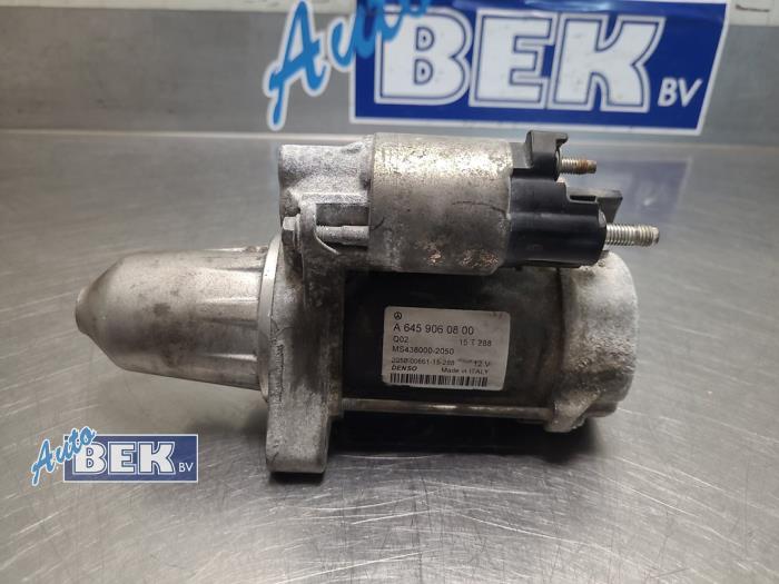 Gebruikte Startmotor Mercedes A (W176) 2.2 A-220 d 16V 4-Matic Prijs € 40,00 Margeregeling aangeboden door Auto Bek