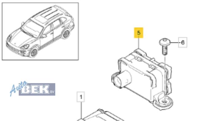 Gebruikte Computer esp Porsche Cayenne II (92A) 3.0 S E-Hybrid 24V Prijs € 44,50 Margeregeling aangeboden door Auto Bek